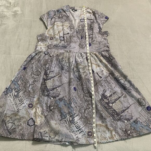Retrolicious Dress Size 2X Retro Pinup Style - Picture 10 of 10